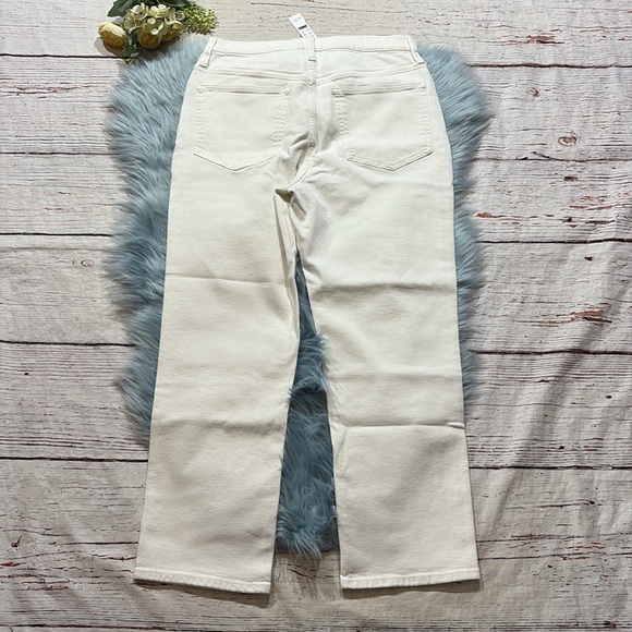 NWT J. Crew Classic Straight Jean in White Petite Fit sz 30P - Picture 7 of 11